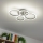 Brilagi - LED Димируем полилей за повърхностен монтаж ORBITS LED/50W/230V 3000-6500K антрацит + дистанционно управление