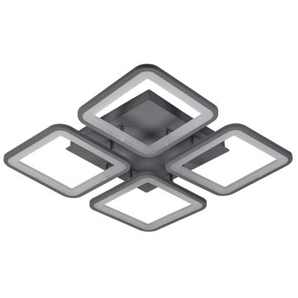 Brilagi - LED Димируем полилей за повърхностен монтаж SQUARED LED/85W/230V 3000-6500K + дистанционно управление