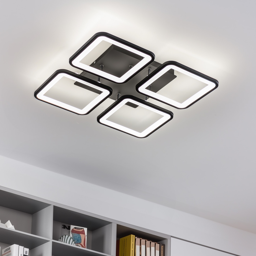 Brilagi - LED Димируем полилей за повърхностен монтаж SQUARED LED/85W/230V 3000-6500K + дистанционно управление