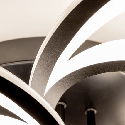 Brilagi - LED Димируем полилей за повърхностен монтаж TWIST LED/125W/230V 3000-6500K + дистанционно управление