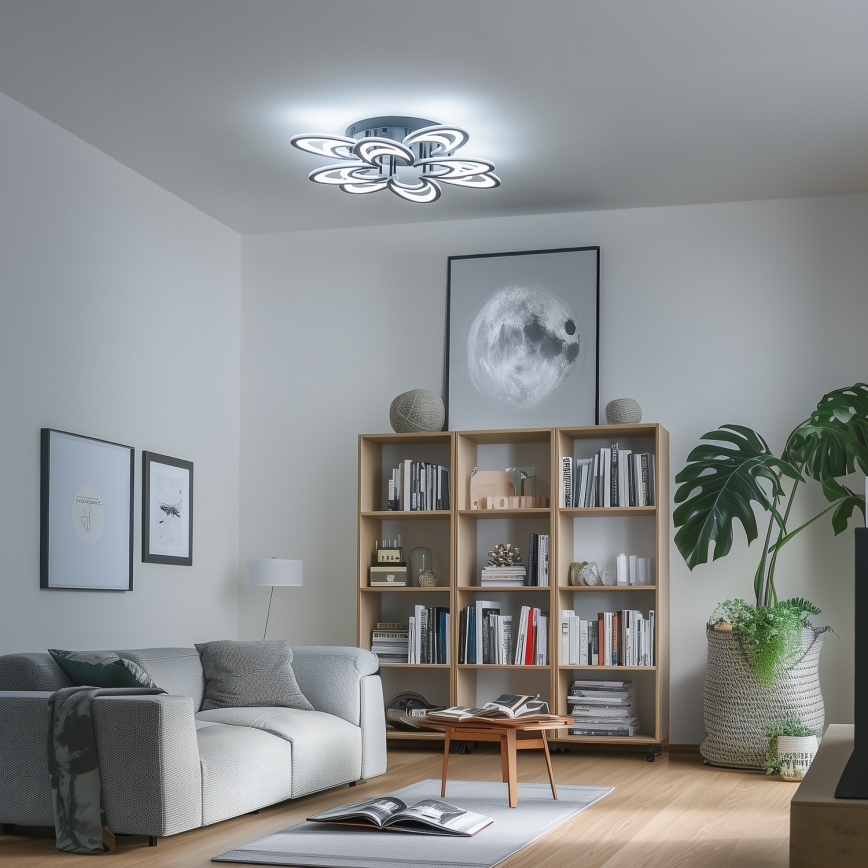Brilagi - LED Димируем полилей за повърхностен монтаж TWIST LED/125W/230V 3000-6500K + дистанционно управление