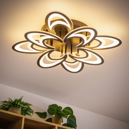 Brilagi - LED Димируем полилей за повърхностен монтаж TWIST LED/125W/230V 3000-6500K + дистанционно управление