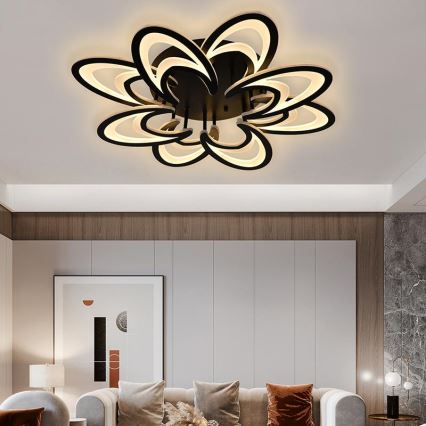 Brilagi - LED Димируем полилей за повърхностен монтаж TWIST LED/125W/230V 3000-6500K + дистанционно управление