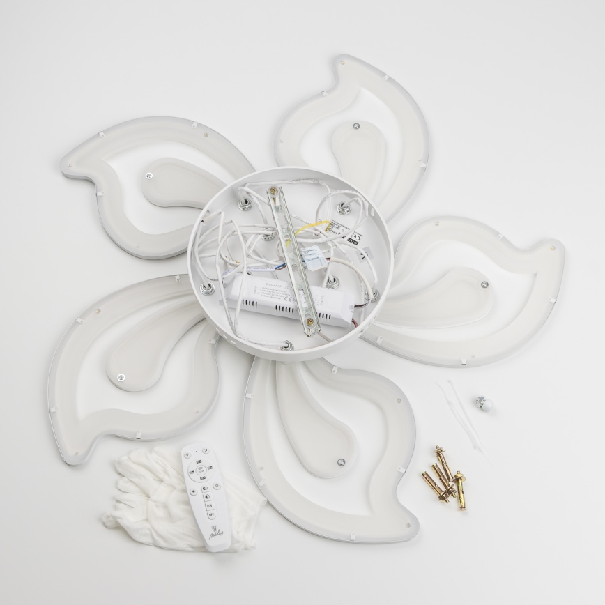 Brilagi - LED Димируем полилей за повърхностен монтаж TWIST LED/125W/230V 3000-6500K + дистанционно управление