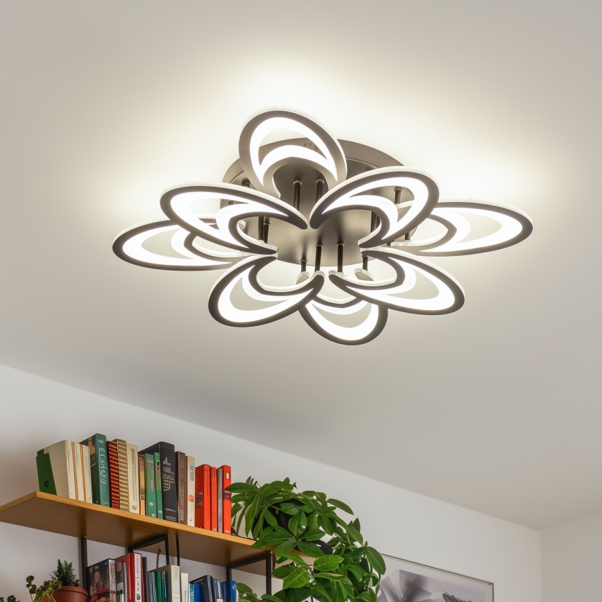 Brilagi - LED Димируем полилей за повърхностен монтаж TWIST LED/125W/230V 3000-6500K + дистанционно управление
