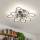 Brilagi - LED Димируем полилей за повърхностен монтаж TWIST LED/125W/230V 3000-6500K + дистанционно управление