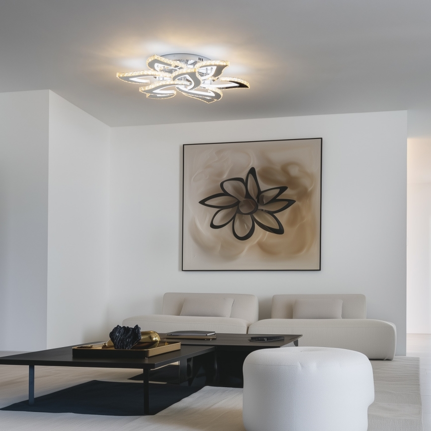 Brilagi - LED Димируем полилей за повърхностен монтаж TWIST LED/180W/230V 3000-6500K + дистанционно управление
