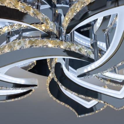 Brilagi - LED Димируем полилей за повърхностен монтаж TWIST LED/180W/230V 3000-6500K + дистанционно управление