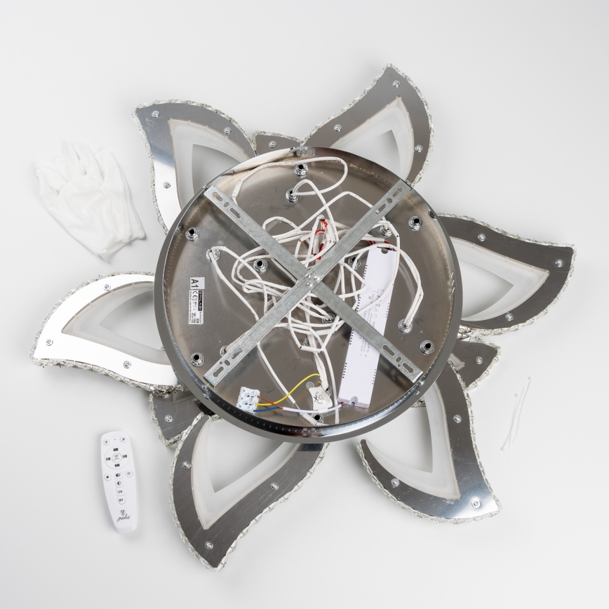 Brilagi - LED Димируем полилей за повърхностен монтаж TWIST LED/180W/230V 3000-6500K + дистанционно управление
