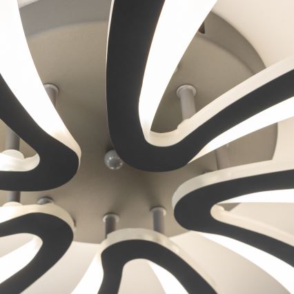 Brilagi - LED Димируем полилей за повърхностен монтаж TWIST LED/55W/230V 3000-6500K антрацит + дистанционно управление