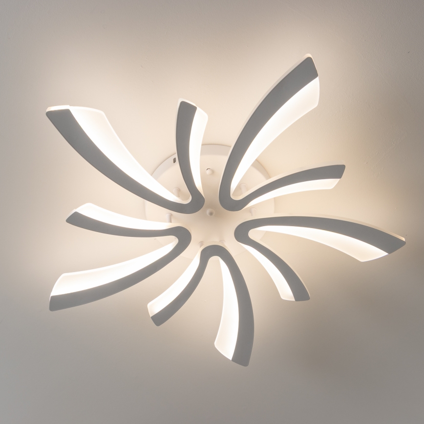 Brilagi - LED Димируем полилей за повърхностен монтаж TWIST LED/55W/230V 3000-6500K бял + дистанционно управление