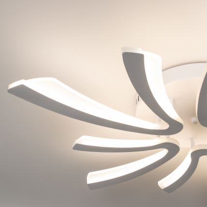 Brilagi - LED Димируем полилей за повърхностен монтаж TWIST LED/55W/230V 3000-6500K бял + дистанционно управление