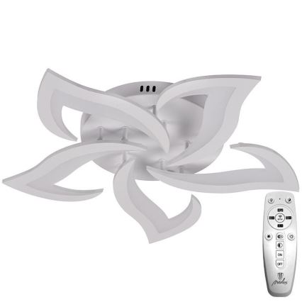Brilagi - LED Димируем полилей за повърхностен монтаж TWIST LED/55W/230V 3000-6500K бял + дистанционно управление