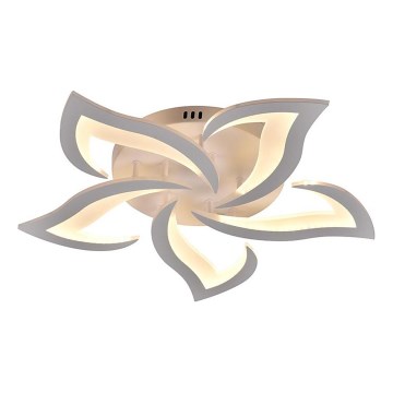 Brilagi - LED Димируем полилей за повърхностен монтаж TWIST LED/55W/230V 3000-6500K бял + дистанционно управление