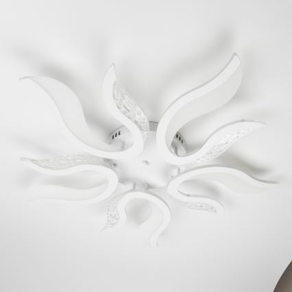Brilagi - LED Димируем полилей за повърхностен монтаж TWIST LED/65W/230V 3000-6500K бял + дистанционно управление
