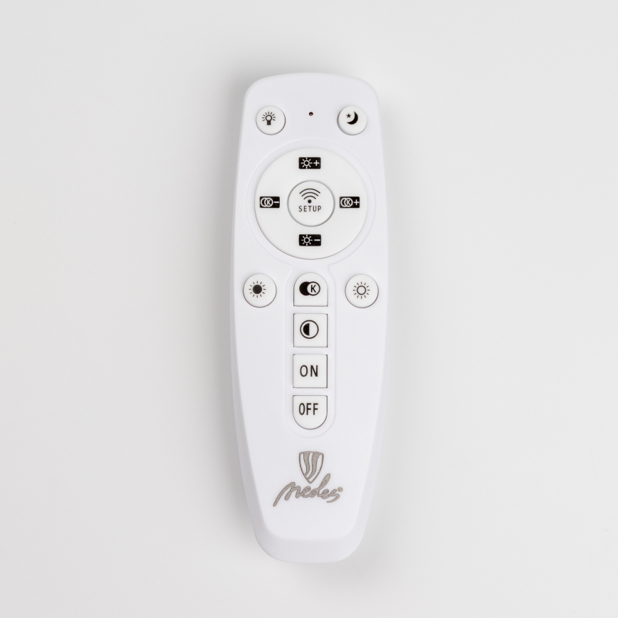 Brilagi - LED Димируем полилей за повърхностен монтаж TWIST LED/65W/230V 3000-6500K черен + дистанционно управление