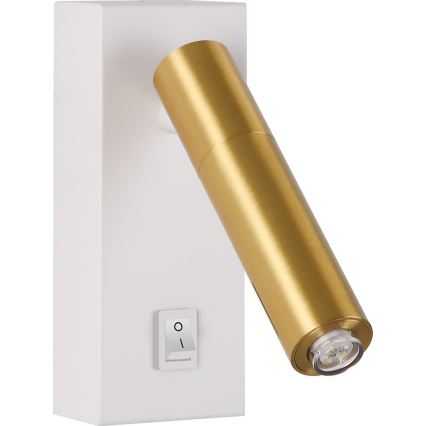Brilagi - LED Димируем стенен спот MAYA 1xG9/4W/230V бял/златист 2700-6500K Wi-Fi Tuya