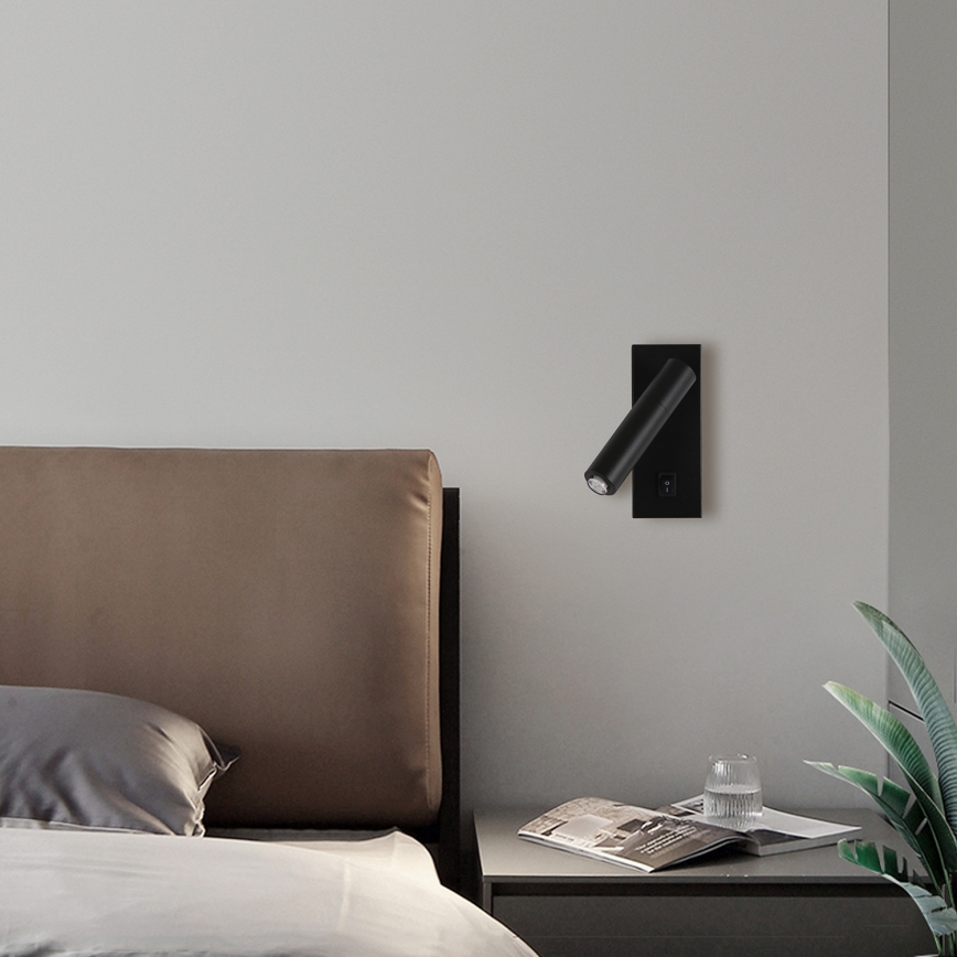 Brilagi - LED Димируем стенен спот MAYA 1xG9/4W/230V черен 2700-6500K Wi-Fi Tuya