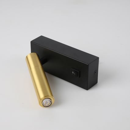 Brilagi - LED Димируем стенен спот MAYA 1xG9/4W/230V черен/златист 2700-6500K Wi-Fi Tuya