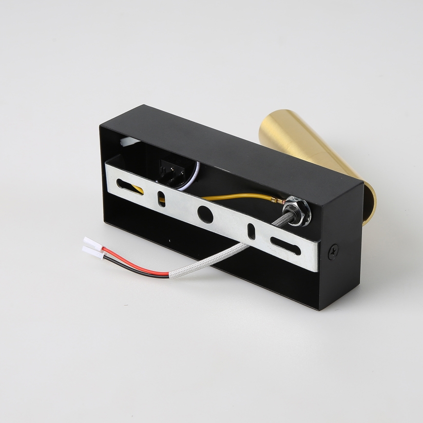 Brilagi - LED Димируем стенен спот MAYA 1xG9/4W/230V черен/златист 2700-6500K Wi-Fi Tuya