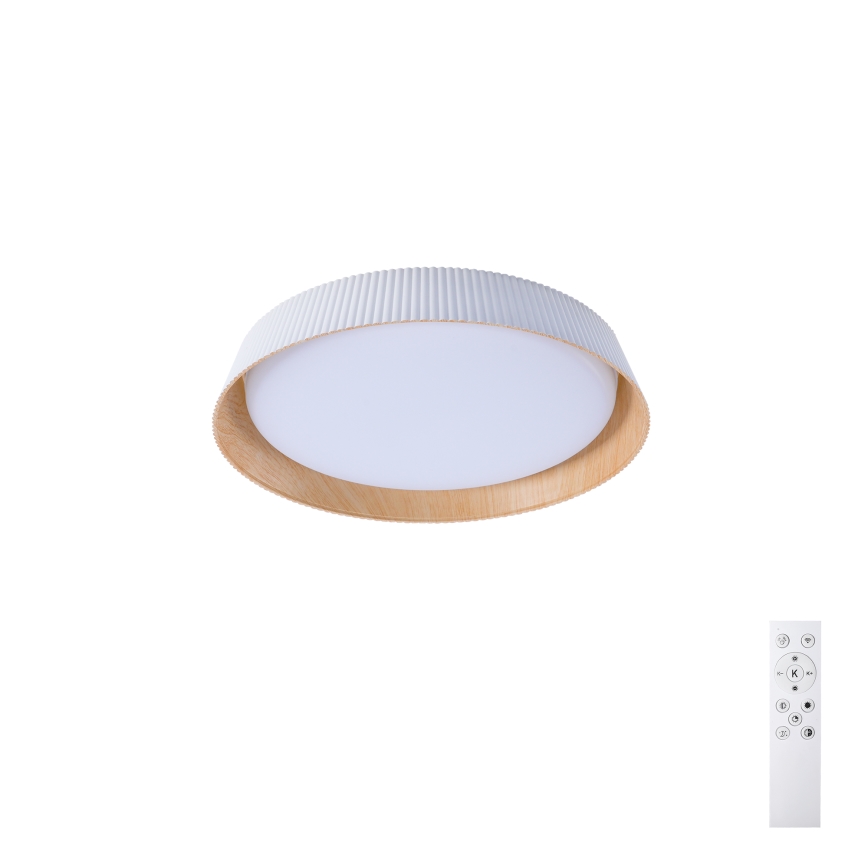 Brilagi - LED димируемо таванно осветително тяло ORINO LED/54W/230V 3000-6000K бяло Ø 43 см + дистанционно управление