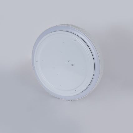 Brilagi - LED димируема таванна лампа CORVO LED/54W/230V 3000-6000K бяла Ø 40 см + дистанционно управление