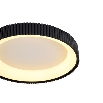 Brilagi - LED димируемо таванно осветително тяло FALCON MODERN LED/30W/230V 3000-6500K Ø 40 cm черно + дистанционно управление