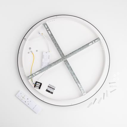 Brilagi - LED димируемо таванно осветително тяло FALCON SLIM LED/42W/230V 3000-6500K Ø 50 см черно + дистанционно управление