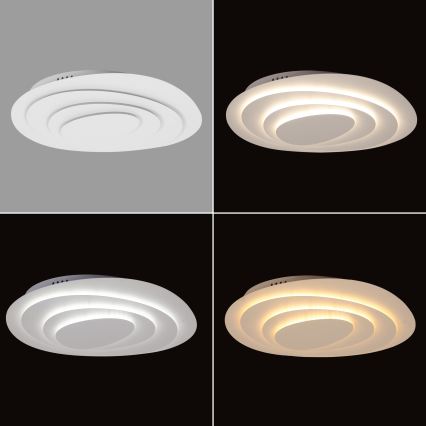 Brilagi - LED димируемо таванно осветително тяло MODERN MAXI LED/87W/230V 3000-6000K 67x80 cm + дистанционно управление