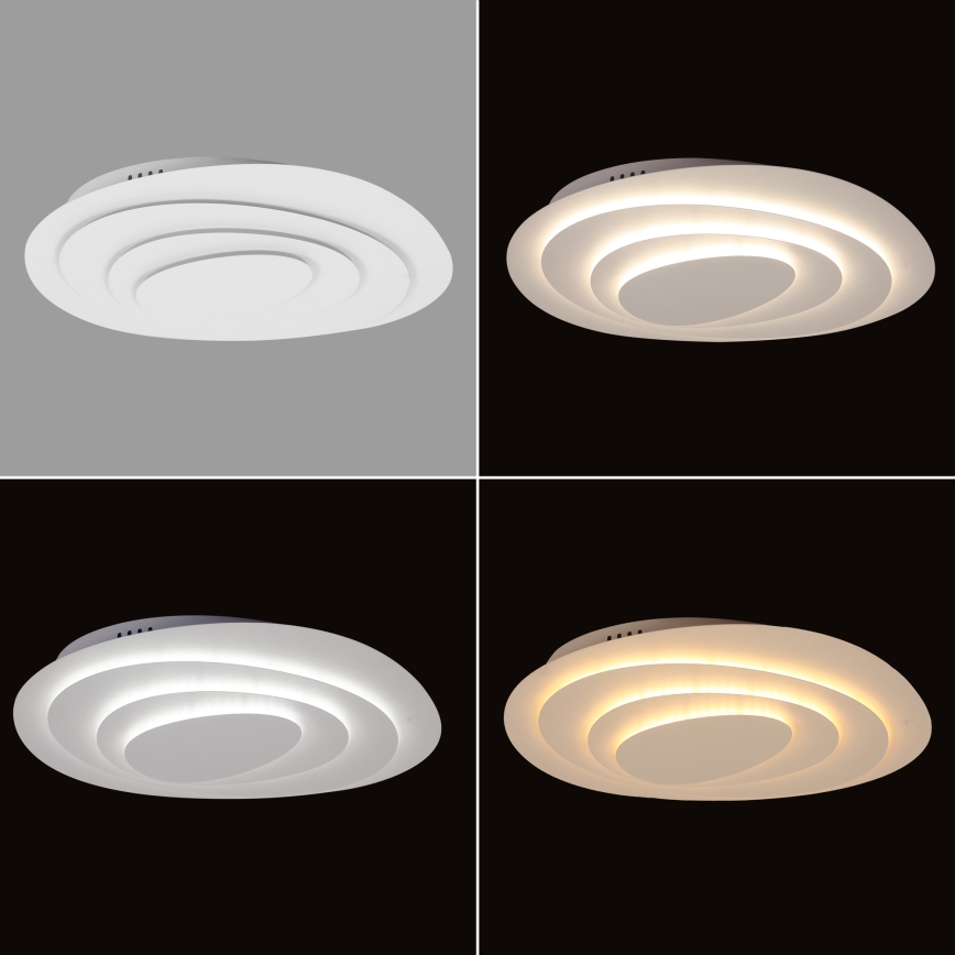 Brilagi - LED димируемо таванно осветително тяло MODERN MAXI LED/87W/230V 3000-6000K 67x80 cm + дистанционно управление