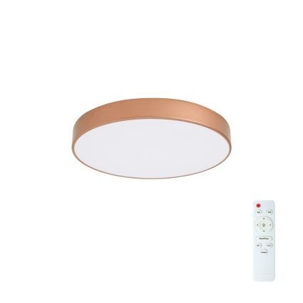 Brilagi - Димируемо LED таванно осветително тяло POOL LED/60W/230V 3000-6000K Ø 50 см бронзово + дистанционно управление
