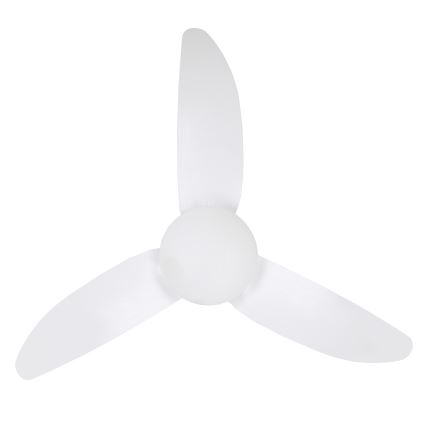 Brilagi - LED димируем таванен вентилатор LED/30W/230V 3000-6500K бял + с дистанционно управление
