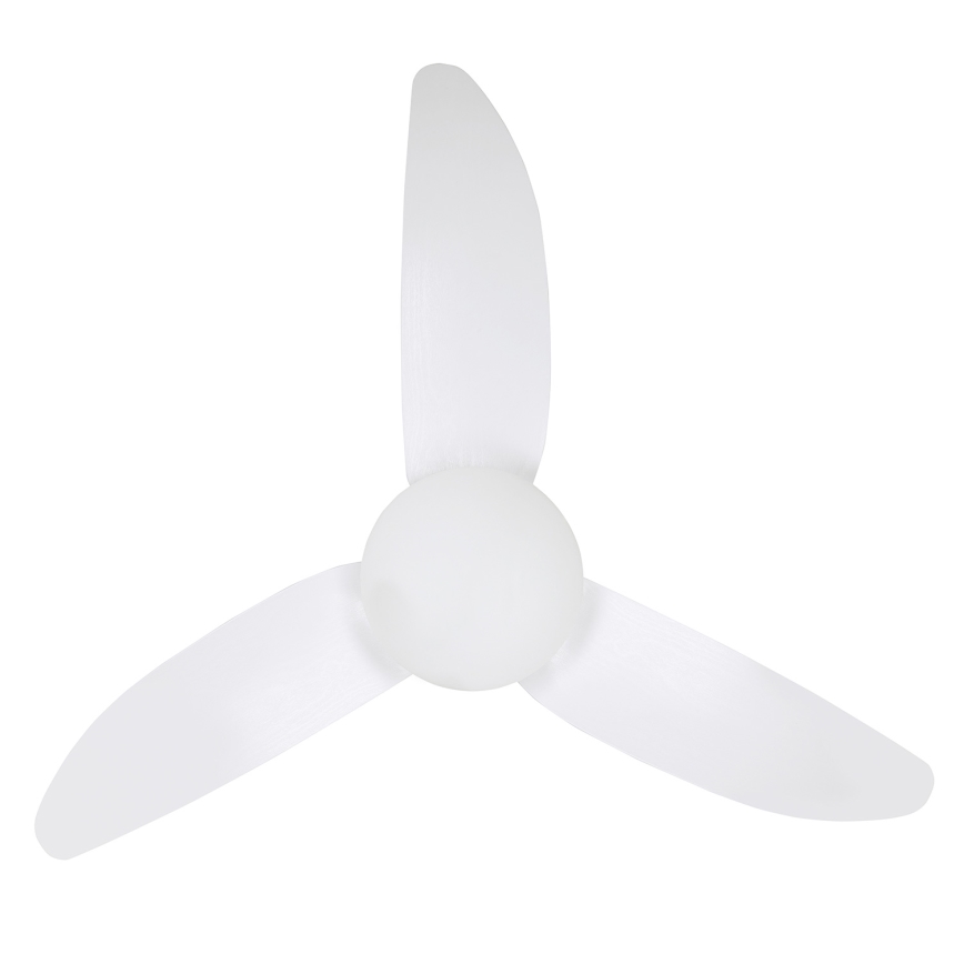 Brilagi - LED димируем таванен вентилатор LED/30W/230V 3000-6500K бял + с дистанционно управление