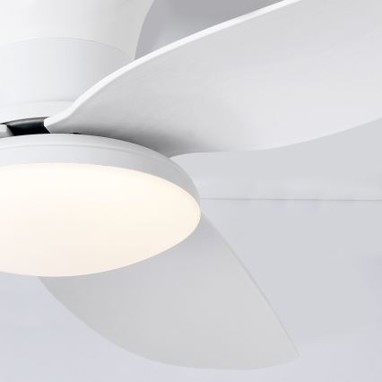 Brilagi - LED димируем таванен вентилатор LED/30W/230V 3000-6500K бял + с дистанционно управление