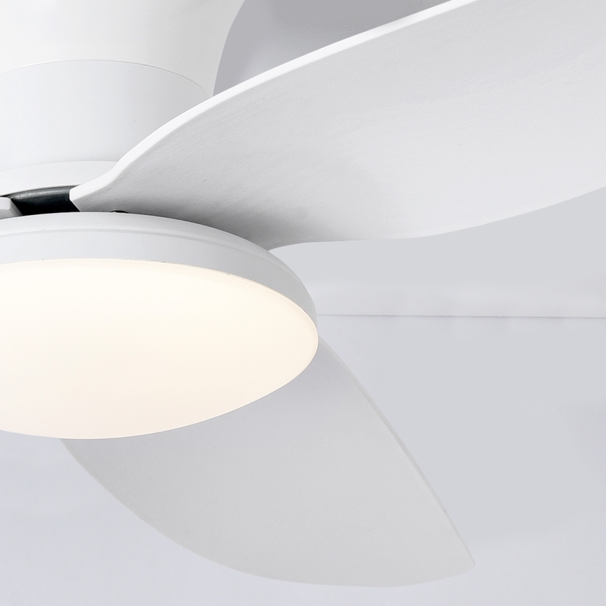 Brilagi - LED димируем таванен вентилатор LED/30W/230V 3000-6500K бял + с дистанционно управление