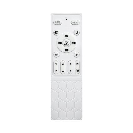 Brilagi - LED таванен вентилатор с регулируема яркост LED/34W/230V 106 cm черен/кафяв + дистанционно управление
