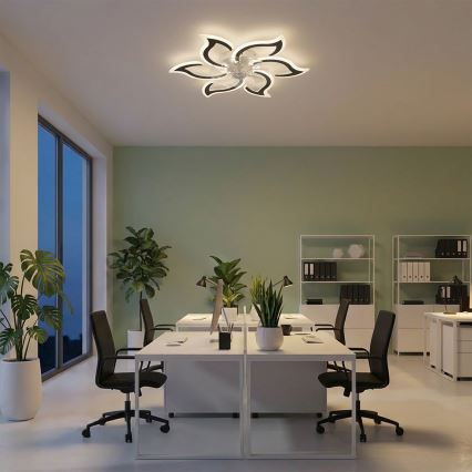 Brilagi - LED таванен вентилатор с регулируема яркост LED/34W/230V 3000-6500K Ø 83 cm черен + дистанционно управление