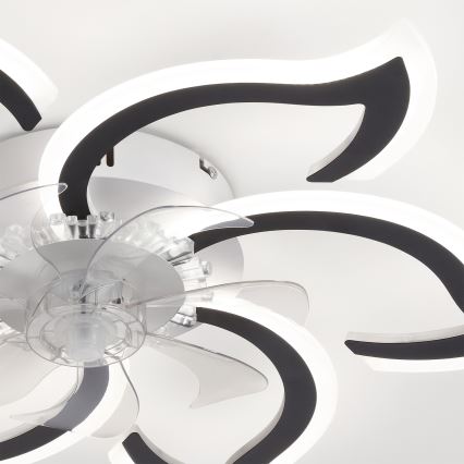 Brilagi - LED таванен вентилатор с регулируема яркост LED/34W/230V 3000-6500K Ø 83 cm черен + дистанционно управление