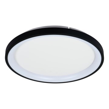 Brilagi - LED димируем тънък таванен плафон FALCON SLIM LED/42W/230V 3000-6500K Ø 50 см черен + с дистанционно управление