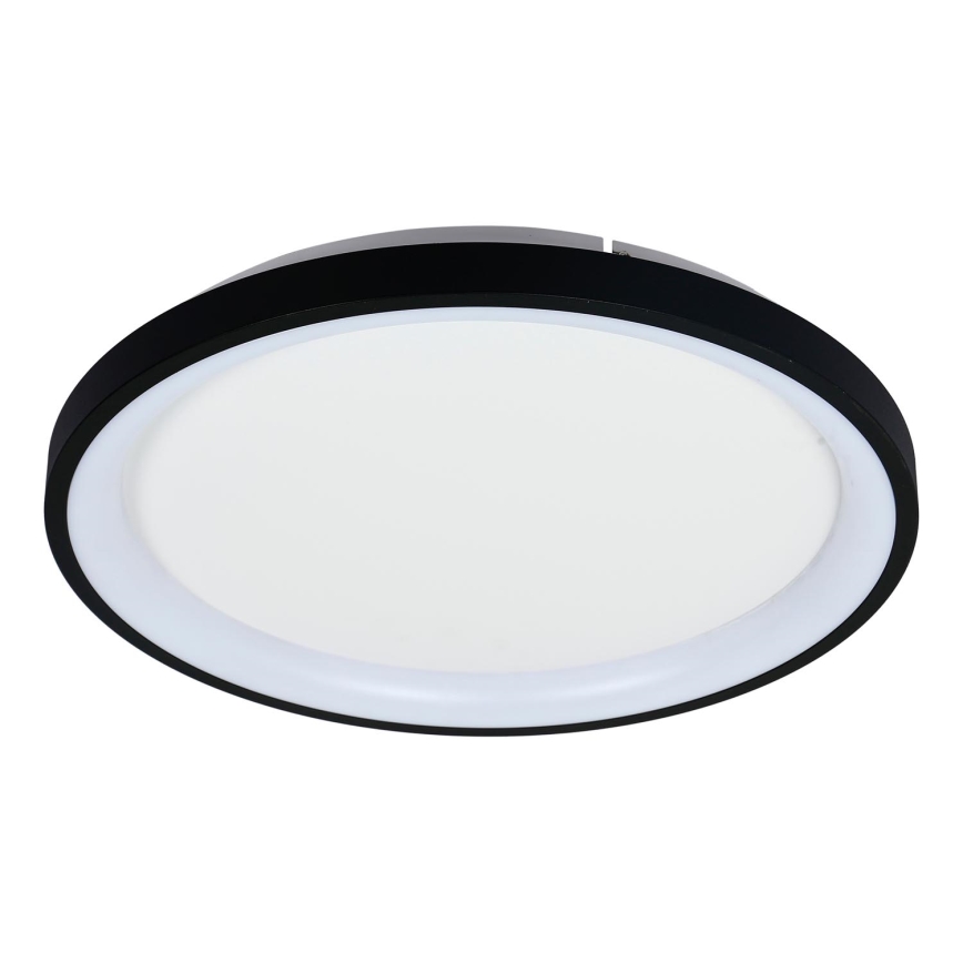 Brilagi - LED димируем тънък таванен плафон FALCON SLIM LED/42W/230V 3000-6500K Ø 50 см черен + с дистанционно управление