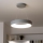 Brilagi - LED Димируем висящ полилей FALCON LED/40W/230V 3000-6500K Ø 45 см сив + дистанционно