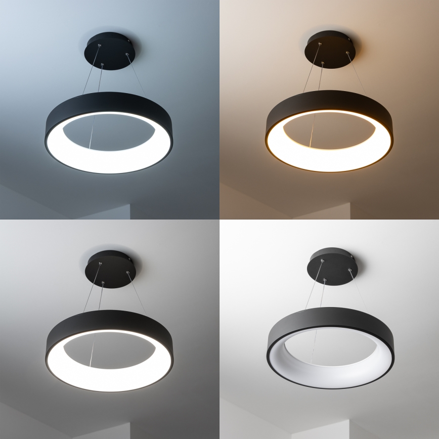 Brilagi - LED Димируем висящ полилей FALCON LED/80W/230V 3000-6500K Ø 60 см черен + дистанционно