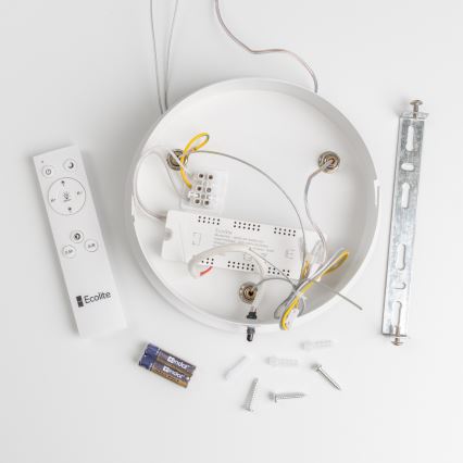 Brilagi - LED Димируем висящ полилей FALCON LED/40W/230V 3000-6500K Ø 45 см бял + дистанционно