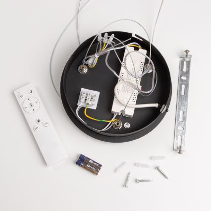 Brilagi - LED Димируем висящ полилей FALCON LED/40W/230V 3000-6500K Ø 45 см черен + дистанционно