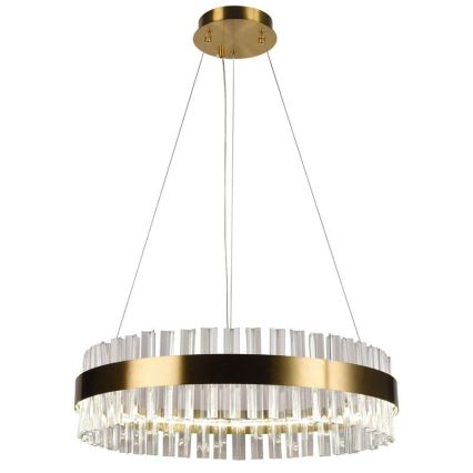 Brilagi - LED Димируем кристален полилей на връв HALO LED/40W/230V + дистанционно управление