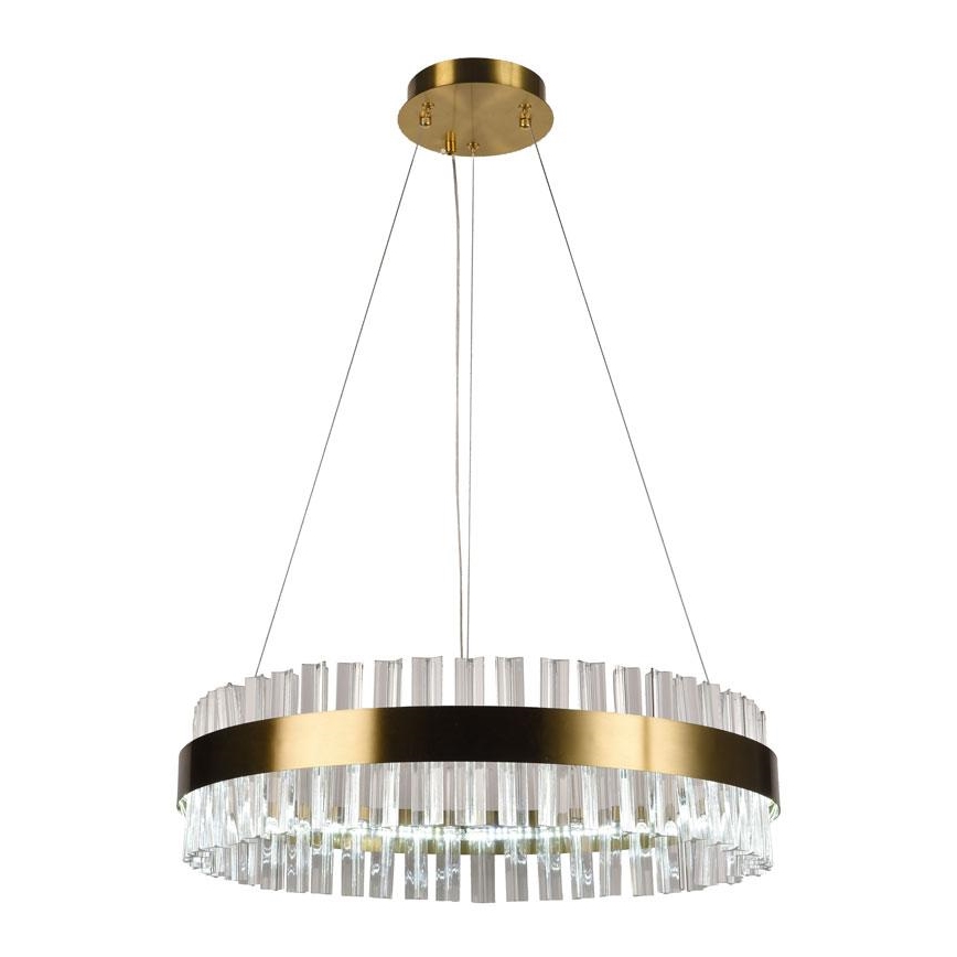 Brilagi - LED Димируем кристален полилей на връв HALO LED/40W/230V + дистанционно управление
