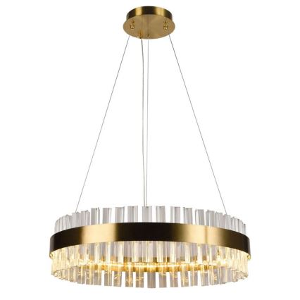 Brilagi - LED Димируем кристален полилей на връв HALO LED/40W/230V + дистанционно управление