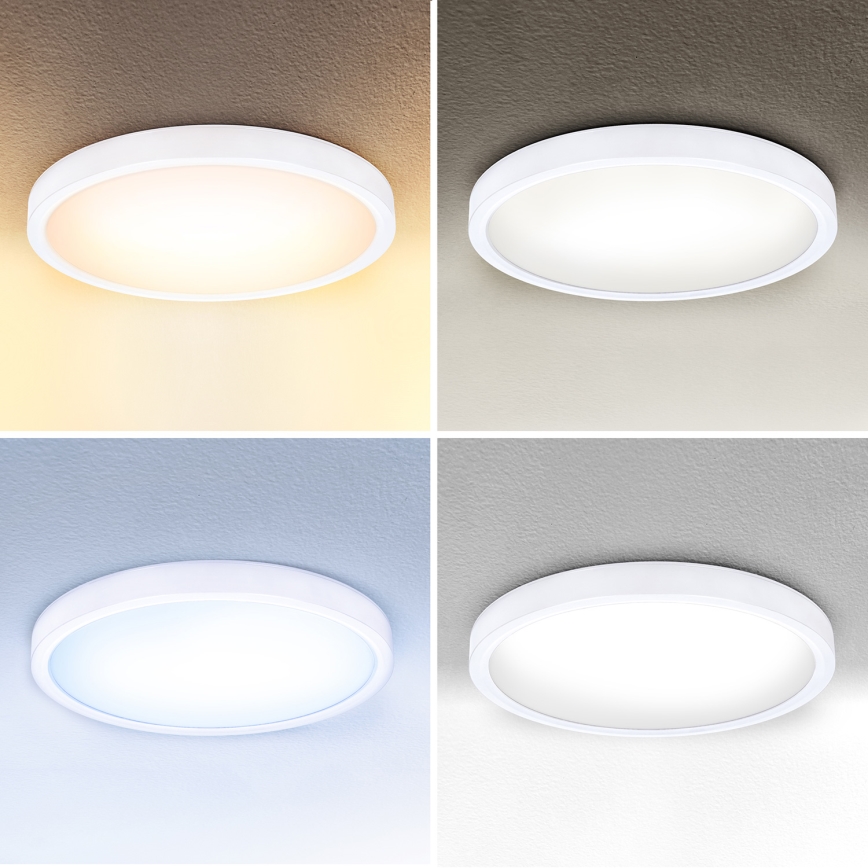 Brilagi - LED Димируем плафон ESTELA LED/48W/230V 3000-6500K ø 40 см бял + дистанционно управление