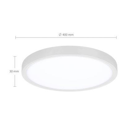 Brilagi - LED Димируем плафон ESTELA LED/48W/230V 3000-6500K ø 40 см бял + дистанционно управление