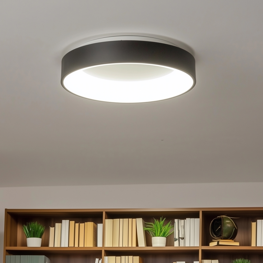 Brilagi - LED Димируема лампа FALCON LED/40W/230V 3000-6500K черна + дистанционно